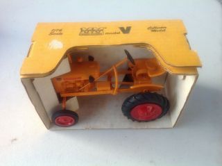Vintage Minneapolis Moline V Tractor Farm Toy Times Anniversary Model Mib Mm