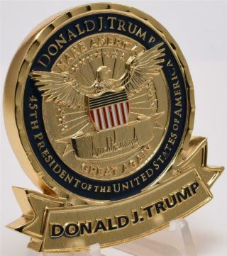 Potus President Donald J.  Trump Challenge Coin White House 3rd Issue Maga