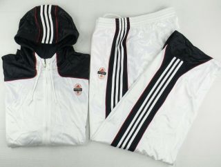 Vintage Adidas T - Mac Tracy Mcgrady Basketball Track Suit Size Men 