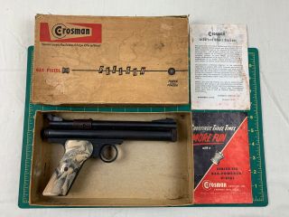 Vintage Crosman Model 150 Pellgun 22 Cal With Papers