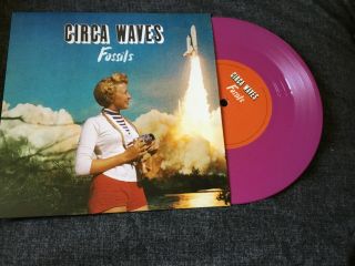 Circa Waves ‎– Fossils,  Purple Vinyl,  7 ",  45 Rpm,  Single,