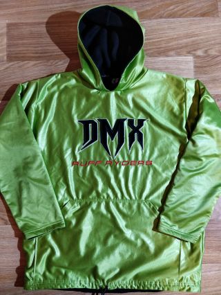 Ruff Ryders Dmx Vintage Mens Hooded Jacket Hip Hop Rap Sweatshirt Hoodie Fleece