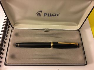 Vintage Pilot Namiki Falcon Fountain Pen With 14k Gold Soft Medium (sm) Nib