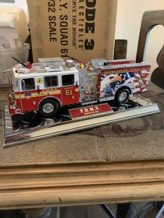 Code 3 Collectibles - Fdny Squad 61.  1/32 Scale.  This Is The Larger Model.