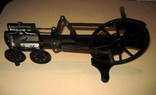 Vintage Stansi Cast Iron / Brass Locomotive Steam Engine Classroom Demonstrator