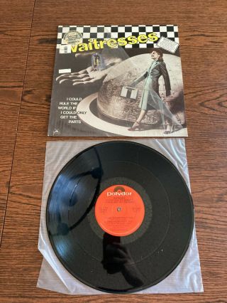 Waitresses I Could Rule The World Lp 1982 Polydor Shrink W/hype Sticker Ex/nm