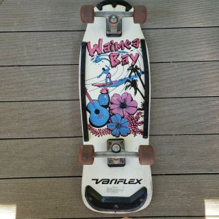 Vintage Variflex Waimea Bay Skateboard 1980 