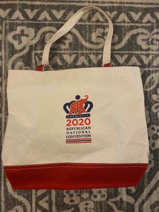 2020 Republican National Convention Donald Trump Delegate Bag Face Mask Rnc Book