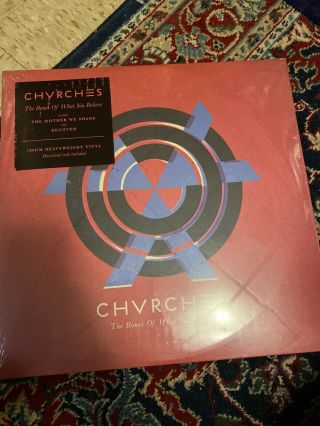 Chvrches - Bones Of What You Believe [new Vinyl Lp].  And Never Played