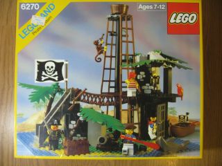 Lego Pirates 6270 Forbidden Island 100 Complete W/ Box & Instructions