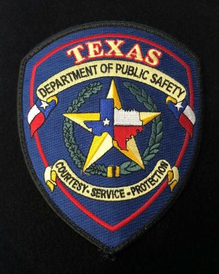 Texas Highway Patrol Dps State Police Director Patch Previous Issue Authentic
