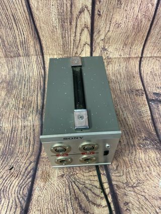 Vintage Sony AC - 148A Dual Phantom Power 48V Supply For Condenser Microphones 2