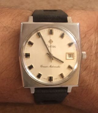 Vintage Zodiac Corsair Automatic Men’s Wrist Watch Swiss Made