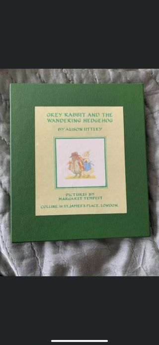 Rare Princess Diana Childhood Owned And Signed Book Little Grey Rabbit A.  Uttley