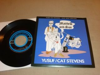 Yusuf / Cat Stevens Matthew And Son 7 Vinyl 2016 Third Man Records I Love My Dog