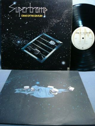 Supertramp Lp / Crime Of The Century / Near With Poster Insert