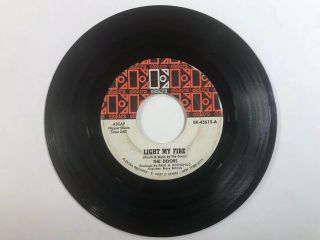 Doors Light My Fire / The Crystal Ship 45 Rpm Record