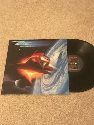Zz Top Afterburner Near 1985 Vinyl Lp With Poster/order Form.