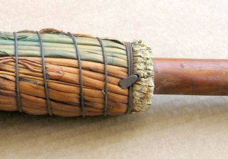 Colonial Era ?? Native Amer ?? Primitive Antique Broom / 1800 