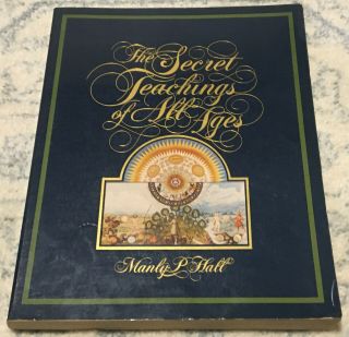 The Secret Teachings Of All Ages By Manly P.  Hall 1977 Vintage Paperback Book