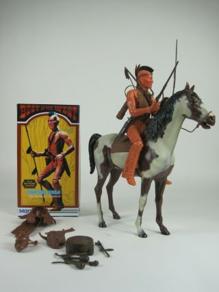 Johnny West - Vintage/fighting Eagle W/ Storm Cloud Horse & Box