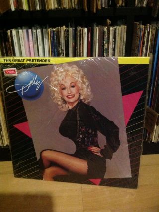 Vintage Lp Vinyl Record Of Dolly Parton The Great Pretender 1984 Still