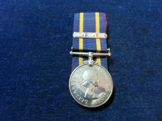 Orig Obsolete Full Size Qe Ii Medal " Rcmp Long Service - 30 Years " Jp Morrison