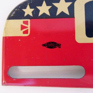 Vintage ROOSEVELT (FDR) Presidential Campaign License Plate Topper Sign 3