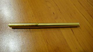 Vintage S T Dupont Classic Gold Plated Rollerball Pen