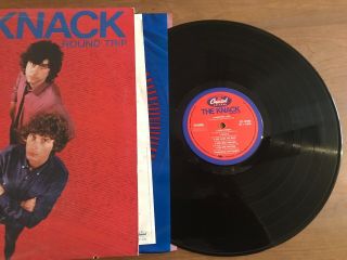 THE KNACK ROUND TRIP CAPITOL 1981 INSERT VG,  /EXCELLENT 3