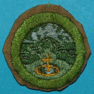 Landscape Gardening Type D Merit Badge - Fine Twill Sand - Boy Scouts 10121