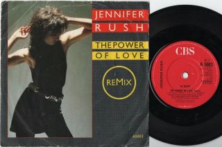 Jennifer Rush The Power Of Love Remix 7 " Vinyl
