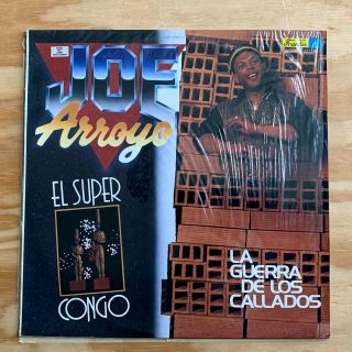 Joe Arroya - La Guerra De Los Callados Lp Vinyl Latin Salsa