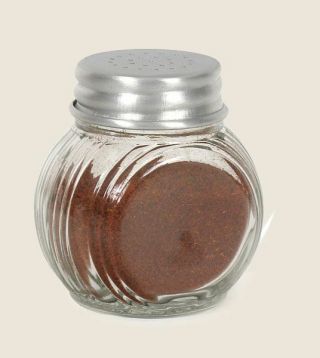 Sellers Glass Spice Jar With Shaker Lid