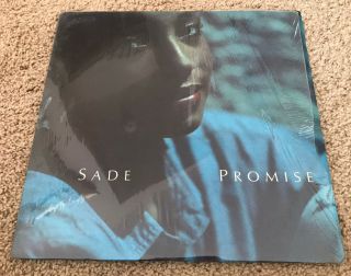 Sade ‎– Promise 12” Lp Vinyl W/ Orig Inner Sleeve Cbs Records
