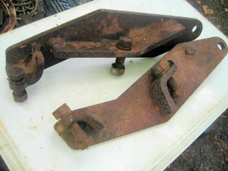 Allis Chalmers Ca And Others Vintage Snap Coupler Brackets Right And Left
