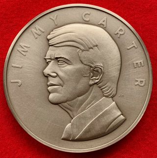 Inaugural Medal 1977 President President Jimmy Carter 200gr 999 Silver