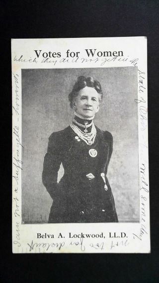Rare 1912 " Votes For Women " Women 