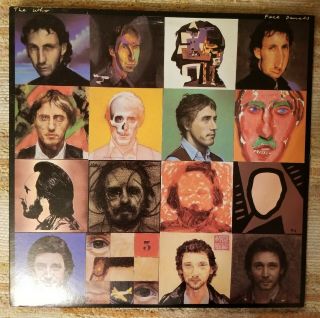 The Who - Face Dances - Lp (1981 Warner Bros.  Hs 3516) With Poster Nm