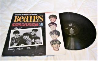 The Beatles Songs And Pictures Of The Fabulous Beatles Vee Jay Vjlp 1092