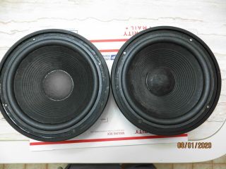 Vintage Jbl 127h - 1 Speakers Woofers Speakers Cast Frames L80t,  4410 A Us Made