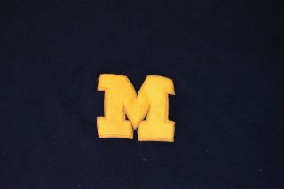 Vintage Antique University Of Michigan Wolverines Stadium 66x53” Blanket