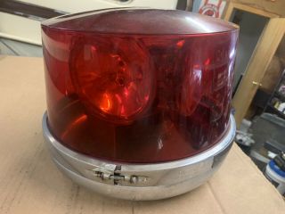 Dietz Model 211 Fire Truck Beacon Light With Red Dome