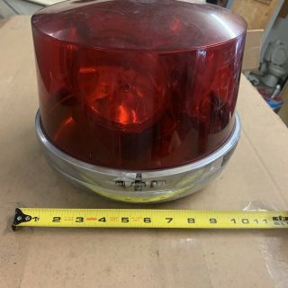Dietz Model 211 Fire truck Beacon Light with Red Dome 2