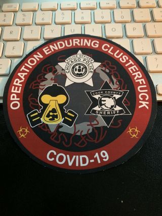 Chicago Police Cook County Sheriff Cov19 Clusterfuck Illinois Patch