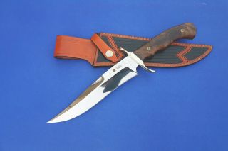 Vintage U.  S Custom Hand Made Stan Cowan Fighter Bowie Knife/knives