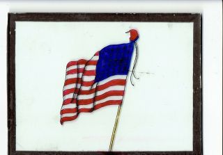 36 Star American Flag With Liberty Cap 1864 - 1865 Civil War Era Nevada Statehood