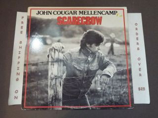 John Cougar Mellencamp Scarecrow 1985 Lp " Small Town "