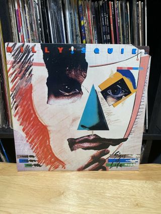 Billy Squier Signs Of Life Sj - 512361 (1984) Lp Vinyl Record Album,  Bonus