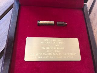 An Bullet From Jack Ruby’s Gun 415/5000.  Lee Harvey Oswald.